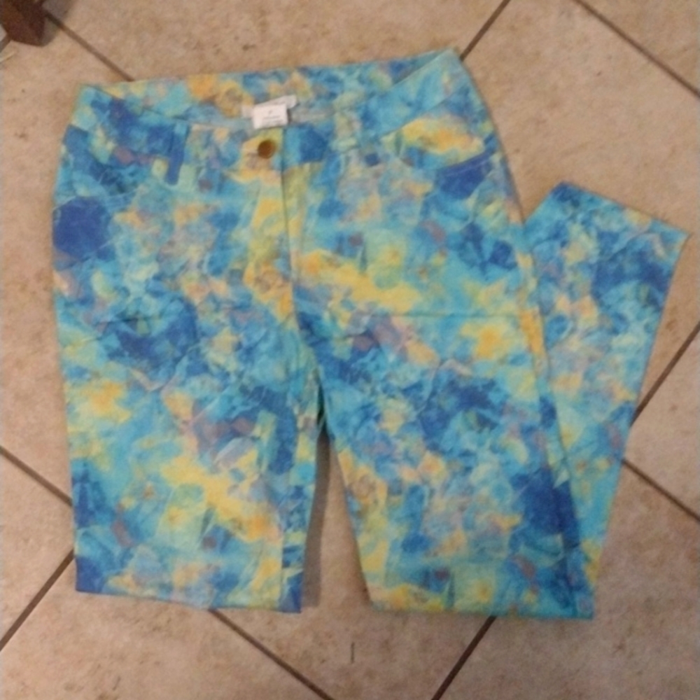 Tie-dye jeans